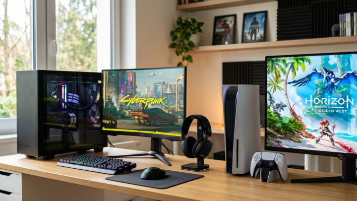 Gaming-PC vs. Konsol: Hvad skal du vælge