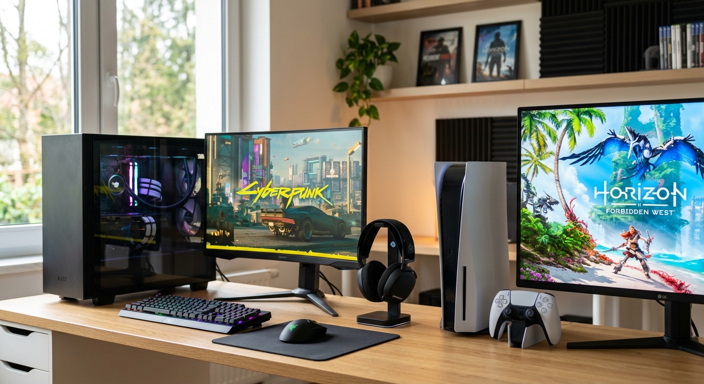 Gaming-PC vs. Konsol: Hvad skal du vælge