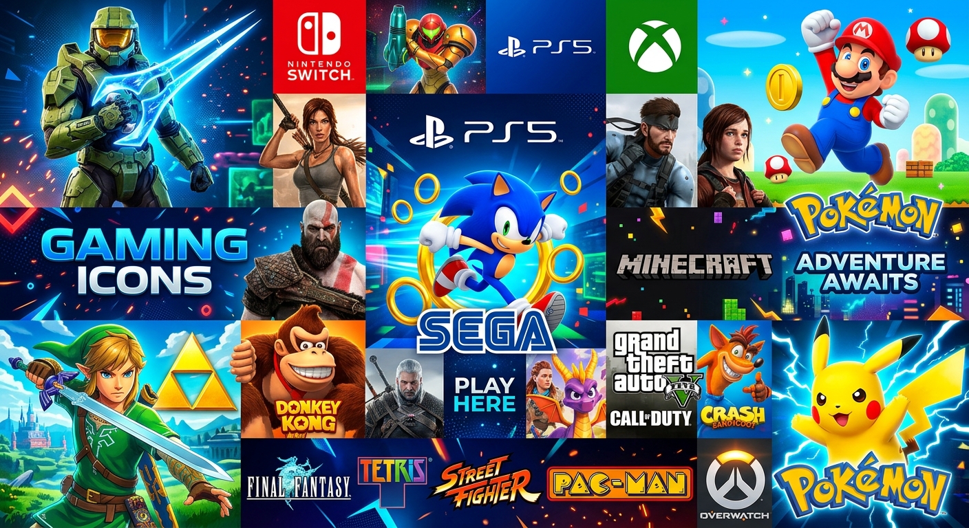 De største gaming-franchises og hvad der gør dem Special